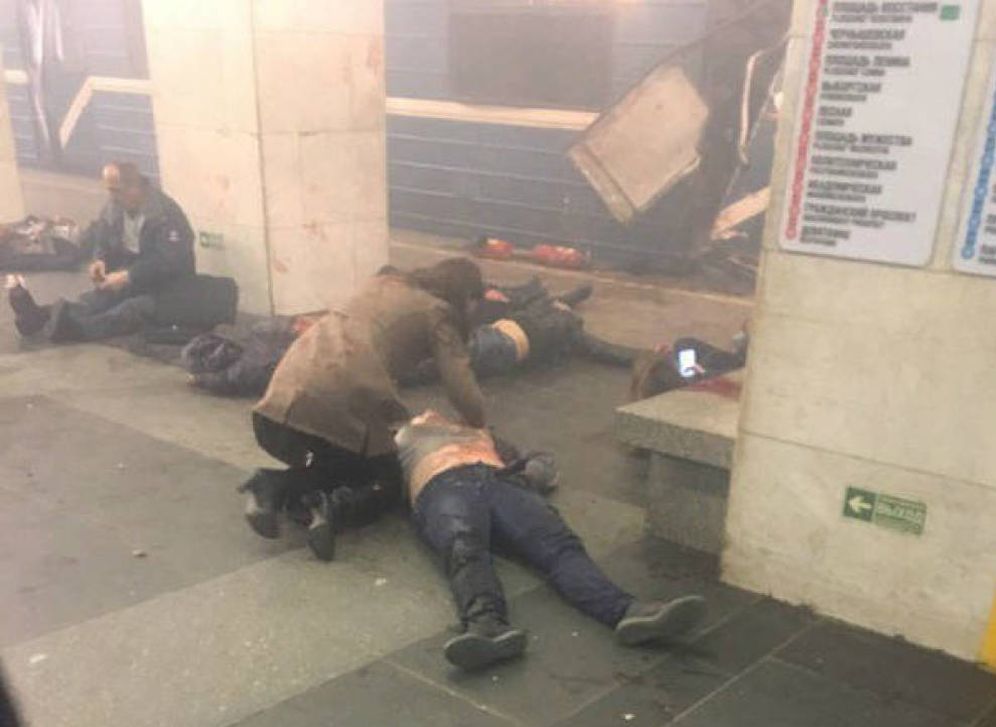 Foto: Las imágenes del atentado en el metro de San Petersburgo