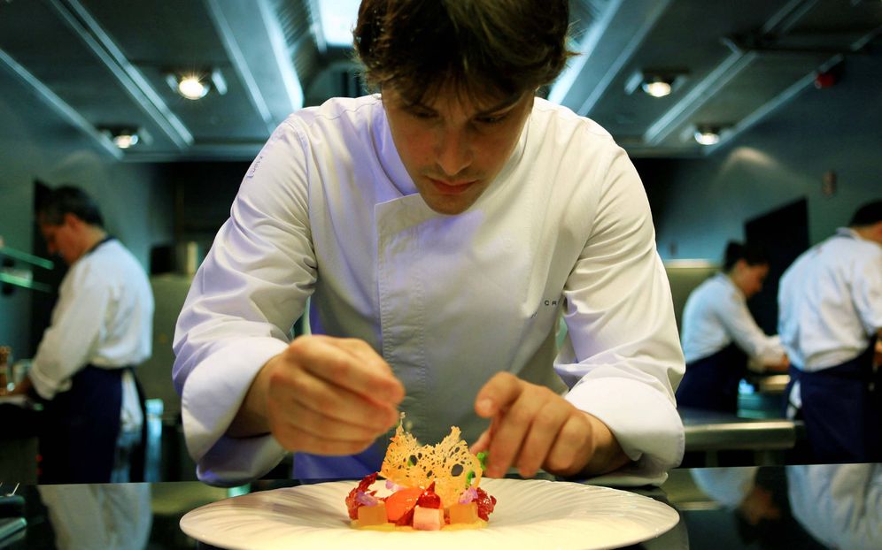 Foto: El chef Jordi Cruz en su restaurante Abac